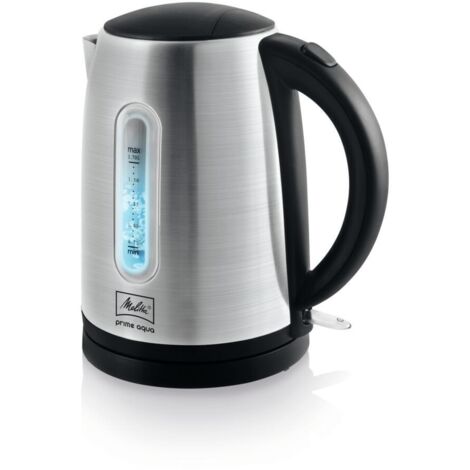 Hervidor de Agua Melitta Prime Aqua 1018-02 1,7 Litros Libre de BPA Auto Off Elemento Calefactor (1/2)