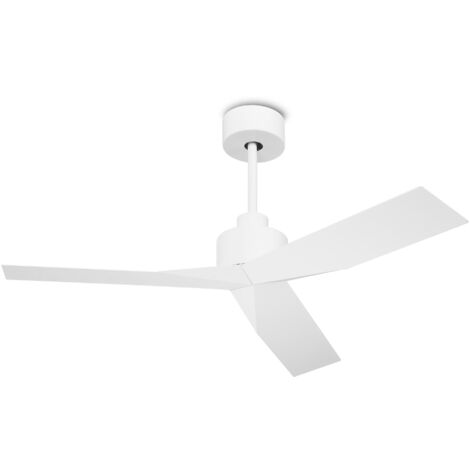 Forlight Lace - Ventilador de Techo sin Luz. Ventilador Silencioso con Motor DC de Estilo Minimalista. Con 5 Velocidades Temporizador y Función Invierno con Giro Inverso. Color Blanco (1/5)