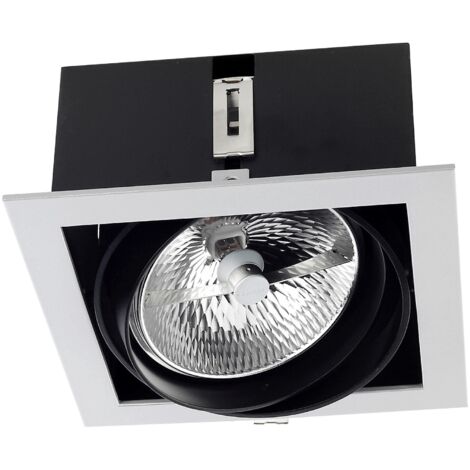 Downlight Multidir One LED 180Mm Trim 100W Gris IP23