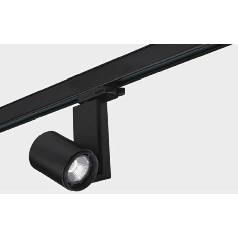 Proyector  mini 10.7w blanco cálido 3000k cri 80 on-off negro 1093lm