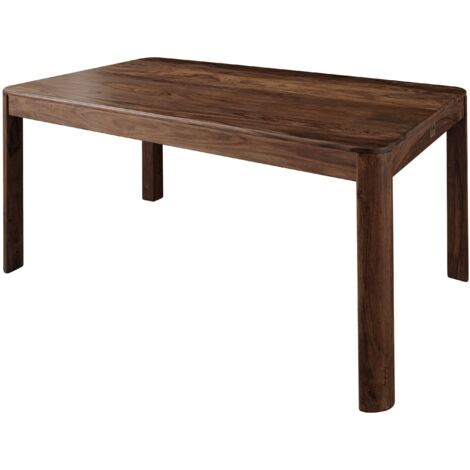 Esstisch Sheesham 160x90x76 rot-braun gebeizt TORONTO 124