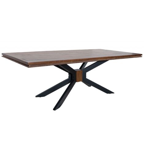 Esstisch Mango 240x107x76 braun lackiert STILMÖBEL 122