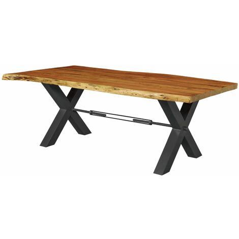 Esstisch Akazie 240x110x76 natur lackiert IRON LABEL 188