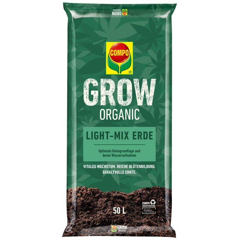 COMPO GROW Organic Light-Mix Erde 50l