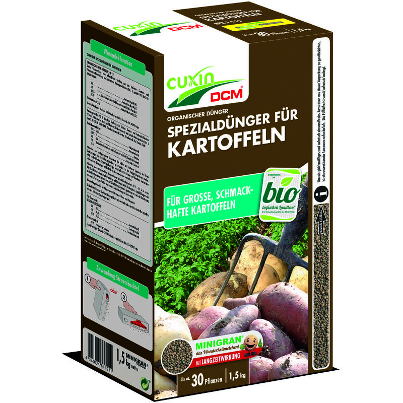 Cuxin Kartoffeldnger 3 kg Dnger Kartoffel Gemse Bio ko Garten Organisch