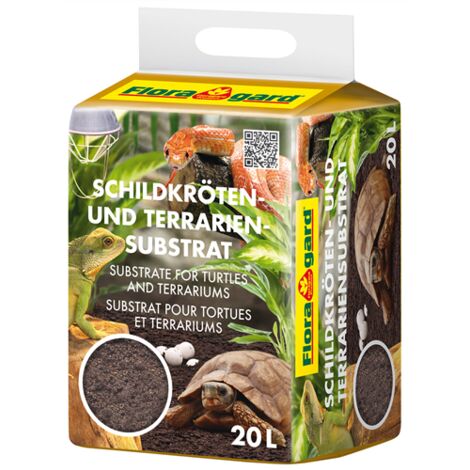 Floragard Schildkröten+Terrariensubstrat kompakt 20l