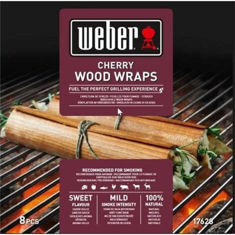 Weber Wood Wraps aus Kirschholz 8 Stück (1/2)