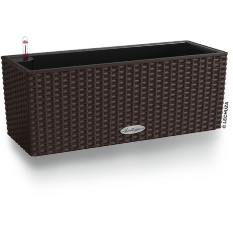 Lechuza Balkonkasten BALCONERA Cottage 50 cm, mokka Blumenkästen