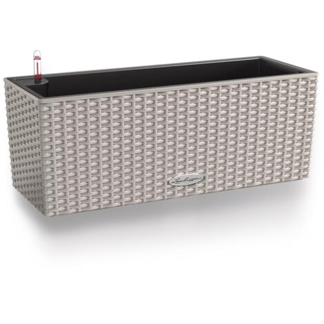 LECHUZA BALCONERA Cottage 50 Komplettset sandbraun