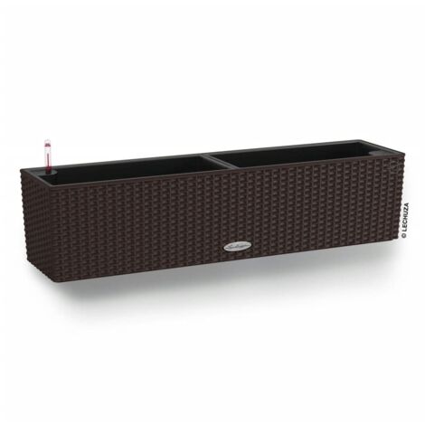 Lechuza Balkonkasten BALCONERA Cottage 80 cm, mokka Blumenkästen