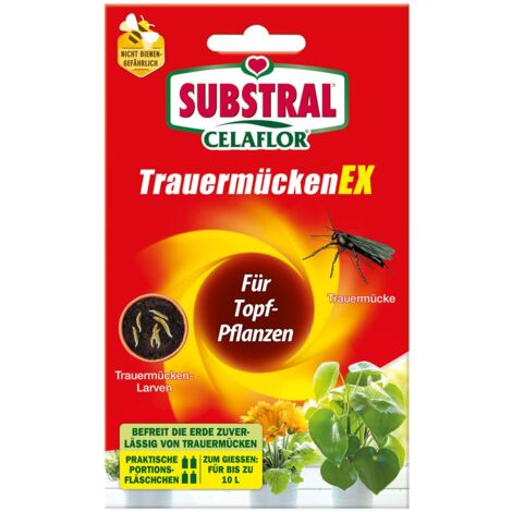 Substral Celaflor Trauermücken-Ex 4x7,5ml