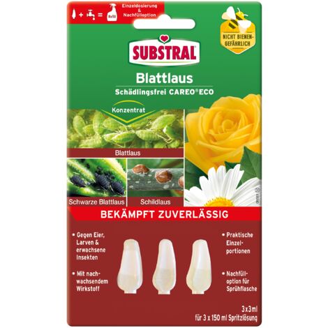 Substral Blattlaus Schädlingsfrei Careo ECO 3x3ml