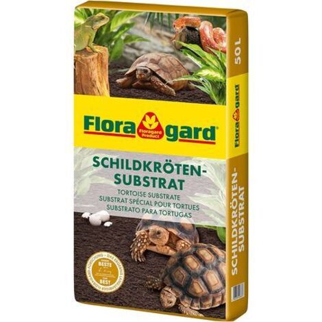 Floragard Schildkröten - Substrat Terrariensubstrat Terrarienerde Bodengrund