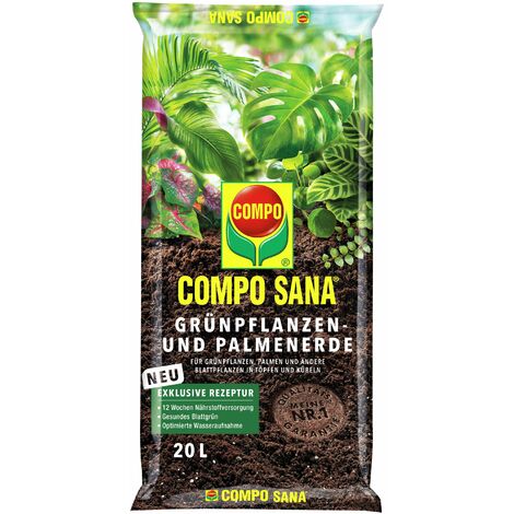 COMPO SANA Grünpflanzen- und Palmenerde 20l
