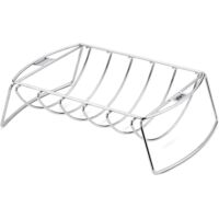 Weber Spare-Rib-Halter & Bratenkorb für Holzkohlegrills ab 57cm und Gasgrills ab Q 3000 Serie