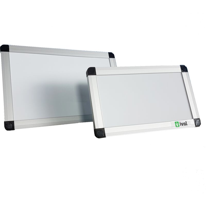 Tableau de bureau Vivol Tableau blanc portable avec cadre noir