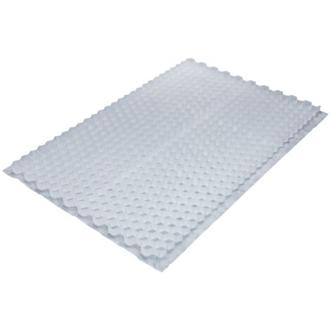 Dalle Gravel Fix Pro - Stabilisateur de gravier - env. 120 x 80 cm - 0,9 m2 - Blanc