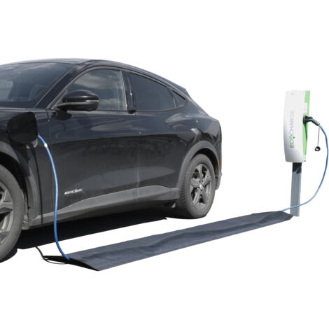 Vivol – Tapis de sécurité en caoutchouc 40 cm – Antidérapant pour câbles de recharge – Protection contre l'humidité et saleté – Par mètre linéaire