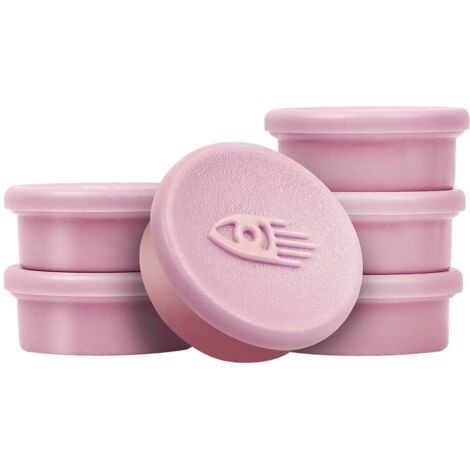 Aimants pour tableau blanc - 20 mm - 10 pièces - Rose (1/4)