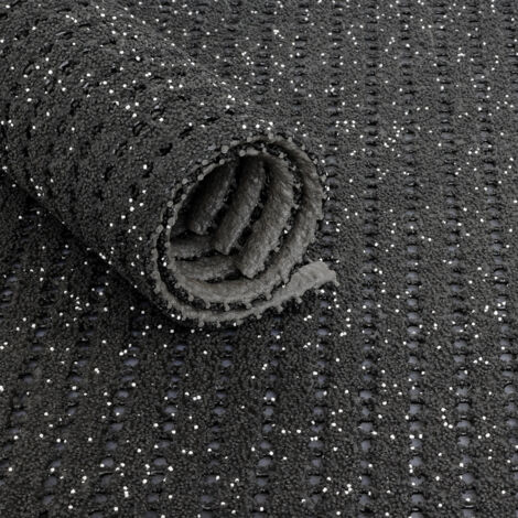 Tapis Gravel Scrape en rouleau - Anthracite - Largeur 60 cm - Par mètre linéaire (1/5)
