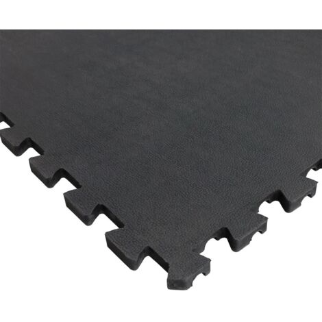 Floordirekt – Tapis de sécurité extérieur en caoutchouc – Système puzzle antidérapant – Épaisseur 20 mm – 100 x 100 cm – Pour terrasses et allées Floordirekt – Tapis de sécurité extérieur en caoutchouc – Système puzzle antidérapant – Épaisseur 20 mm – 100 x 100 cm – Pour terrasses et allées