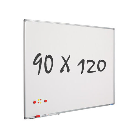 Petit Tableau Blanc 40 x 30 cm, Mini Tableau Magnétique Effaçable
