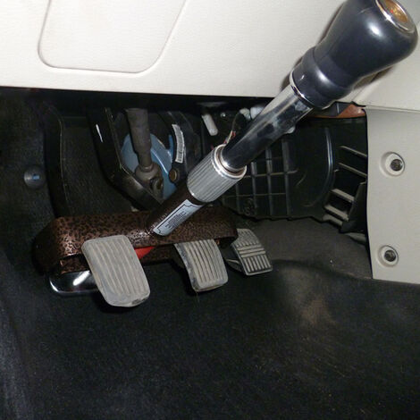 Verrou de pédale de frein anti-vol pour la voiture de verrouillage de  l'embrayage double crochet double protection (YH9202) - Chine Verrou de  pédale, pédale de frein de verrouillage