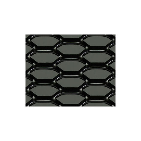 GRILLE UNIVERSELLE EN NID D'ABEILLE NOIR ABS 90 cm x 30 cm grille grille  VENT EN