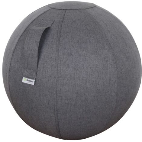 Housse De Transport Pour Ballon De Yoga 65cm – Coton, Avec Poignée, Bleue Ou Grise