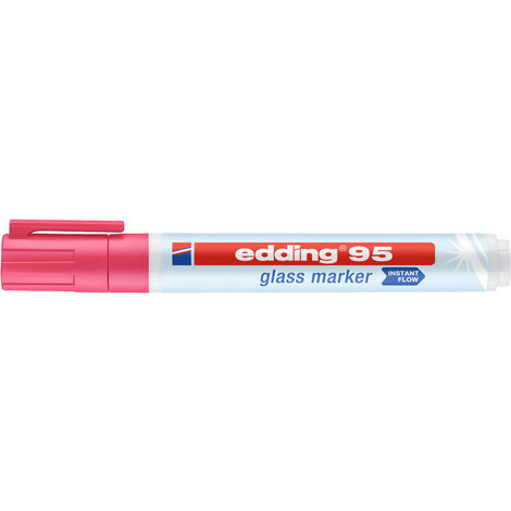 Edding 95 4-95009 Marqueur pour verre rose 1.5 mm, 3 mm W698042 (1/5)