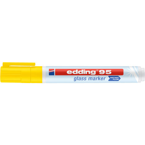 Edding 95 4-95005 Marqueur pour verre jaune 1.5 mm, 3 mm W698012 (1/5)