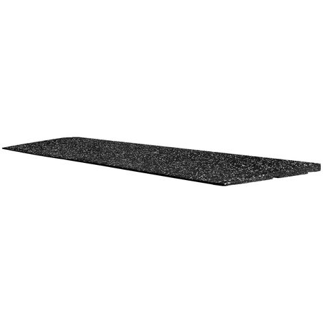 VidaXL Bordure En Caoutchouc Pour Chasse-Neige Noir 300x8x2 Cm - Renforcée Et Silencieuse
