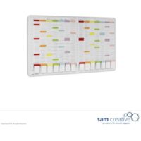 Planificateur de cartes 16 colonnes 32 emplacements 60x101 cm