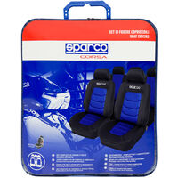 Housses de siège auto - Sparco S-line - Bleu