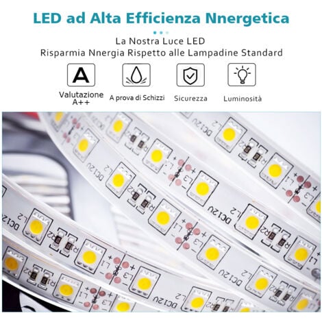 SIRHONA Specchio da Bagno Antiappannamento con LED 100 x 60 cm Visualizzazione dell'orologio, Specchio Parete con Interruttore Touch Moderno Impermeabile IP44