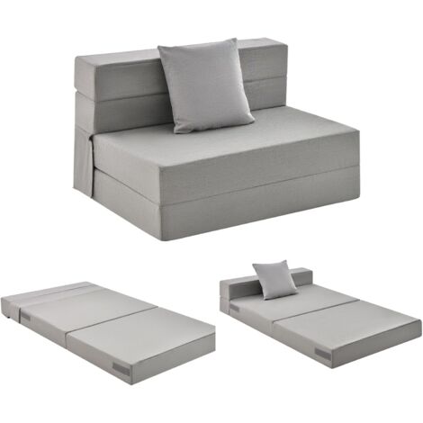 3 In 1 Klappbares Bodensofa Mit Schlaffunktion & Verstellbarer