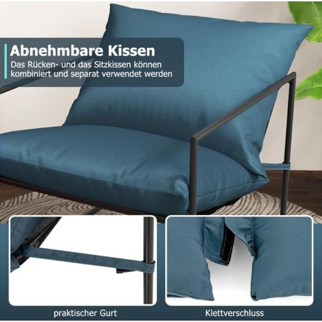 6 Bunte Klappstühle Von Harbour Housewares – Gepolstert, Stahlrahmen, Max. 114 Kg – Platzsparend Für Büro, Party, Schlafzimmer