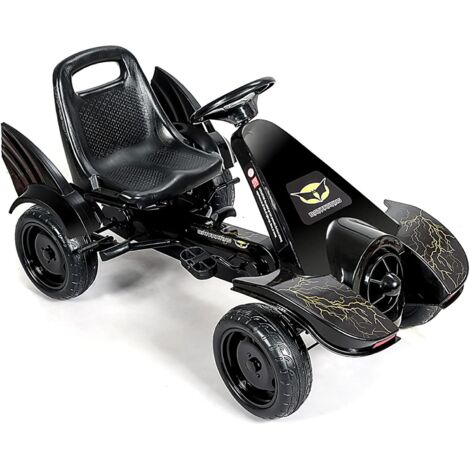 vidaXL Kinder Gokart mit Handbremse Höhenverstellbar Gocart Tretauto Go Kart 