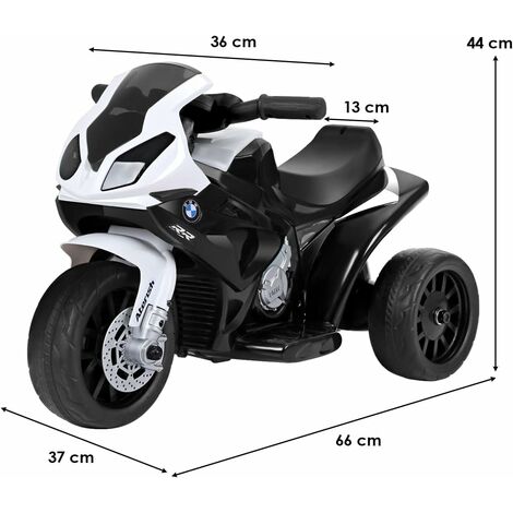  GOPLUS Kindermotorrad, BMW Kinderfahrzeug mit Musik & Lichter 