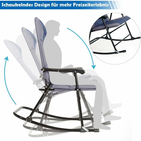 GAOMON 3-teiliges Outdoor Sitzset | 2 Dreh-Schaukelstühle + Beistelltisch | Dunkelbraunes Korbgeflecht Mit Aprikosenkissen | Für Terrasse, Garten, Pool