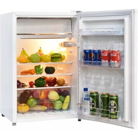 GOPLUS 123L Kühlschrank mit Gefrierfach, Standardkühlschrank mit