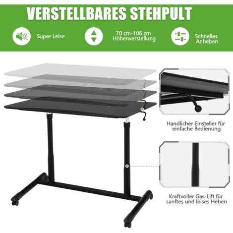 Laptoptisch Für Bett & Sofa - Ergonomischer Schoßtisch Mit Knieanpassung