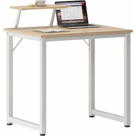 Table de lit pliable petite table en bambou pour ordinateur portable pour  gaucher et droitier plateau ajustable 5 positions 89 x 35 x 29 cm trous  d'aération petit tiroir helloshop26 12_0001054 - Conforama