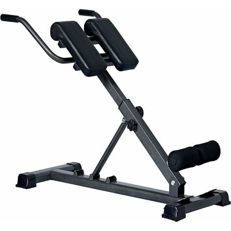 HOMCOM Haltère musculation équipement de fitness entraînement gym yoga 15  kg avec barre protection caoutchouc métal 33.6 cm