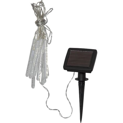 LED Solar Lichterkette ,Bubbly Light Chain', Solardeko, warmweiß, L 180cm
