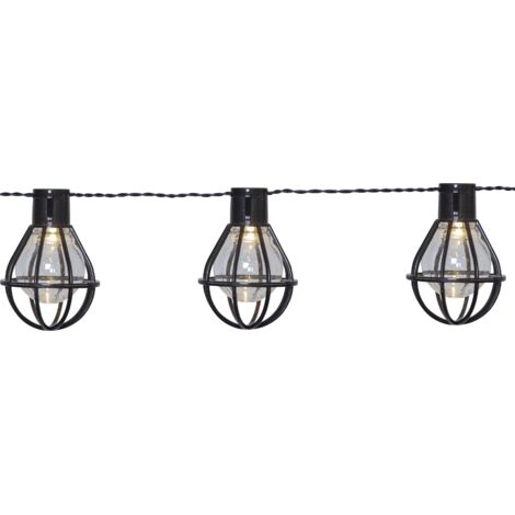 LED Outdoor-Lichterkette ,Cage', wetterfest, warmweißes Licht, L 280cm