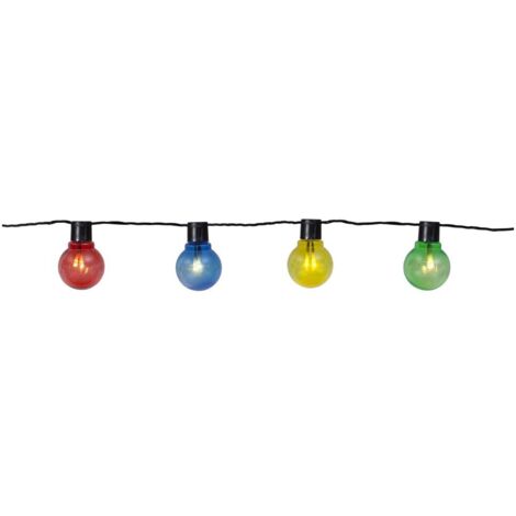 LED Deko-Lichterkette Partaj bunt