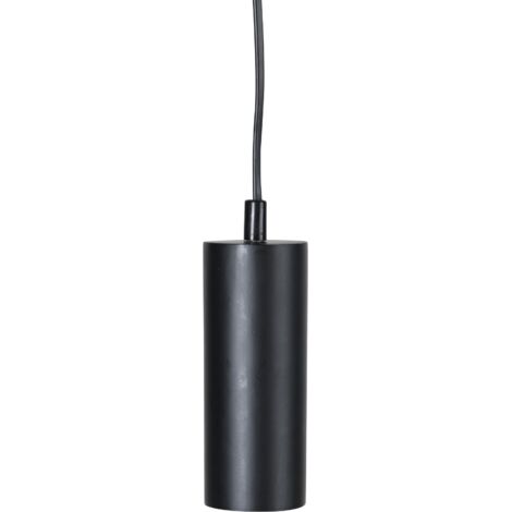 Hängeleuchte "Tub", E27, Schalter, schwarz