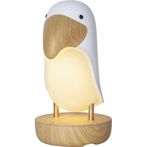 LED Nachtlicht ,Toucan Bird, USB, warmweiß, dimmbar, 20cm