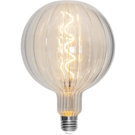 LED-Leuchtmittel E27 2W 150lm dimmbar warmweiß Riffel-Optik (1/5)